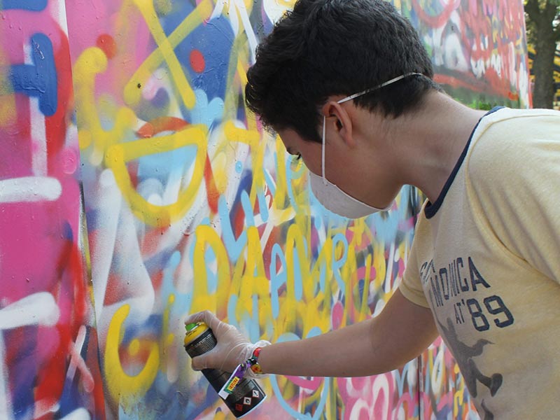 Beeldende 3-daagse – Graffitiworkshops